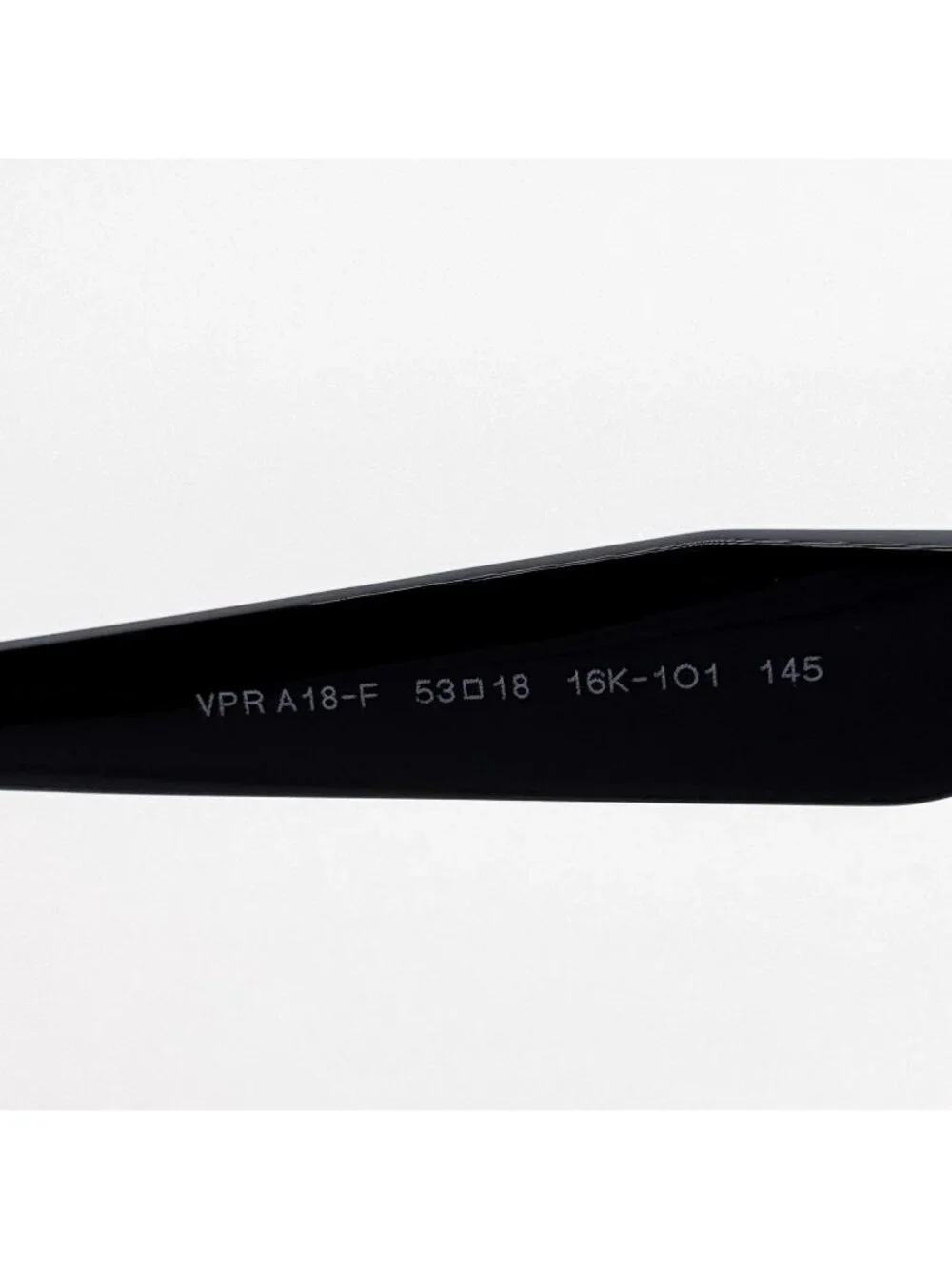 NEW PRADA EYEGLASSES PRA18VF 16K1O1 BLACK WOMEN EYEWEAR PR A18VF 16K1O1, VPR A18